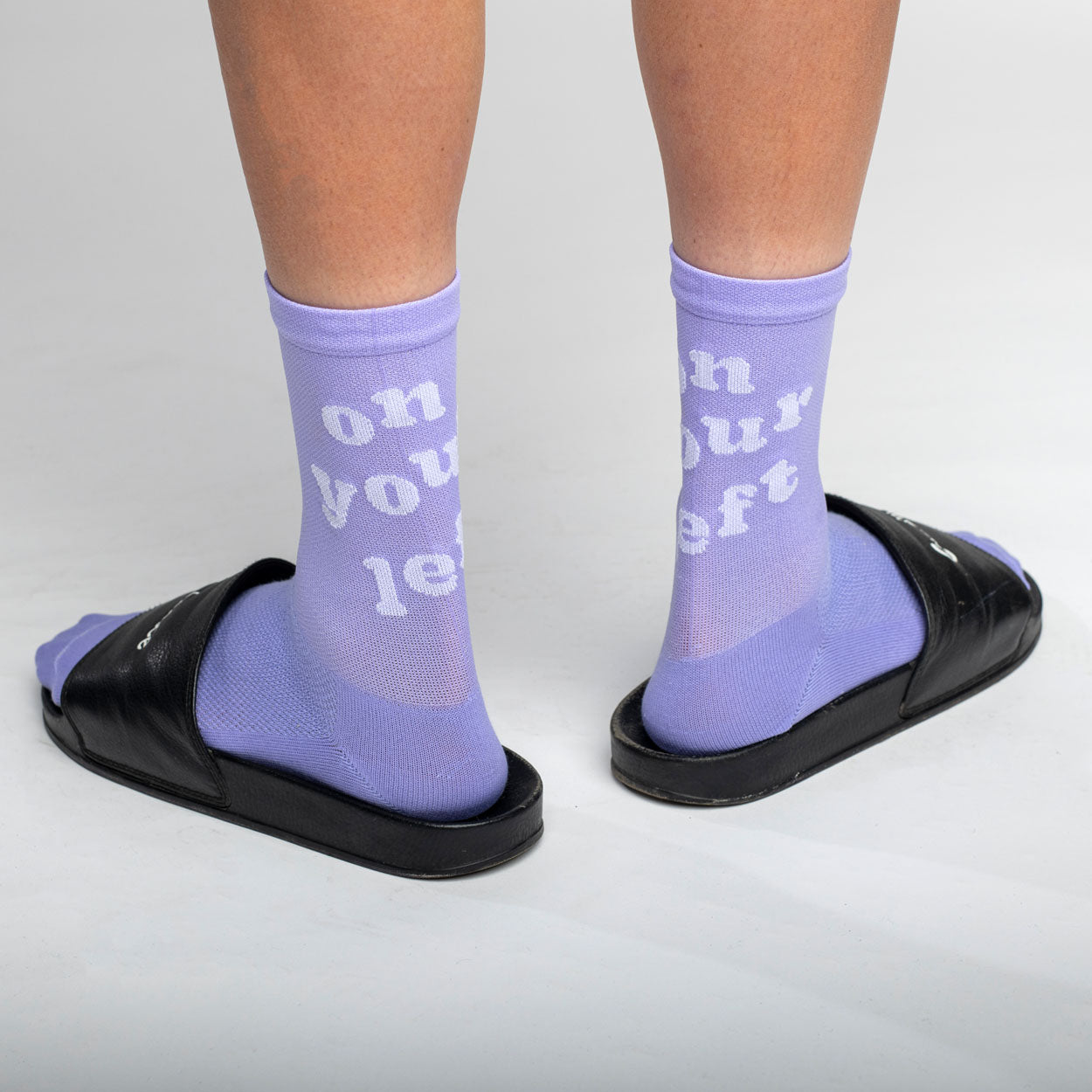 A Lilac Men's Over-the-Calf Sock
