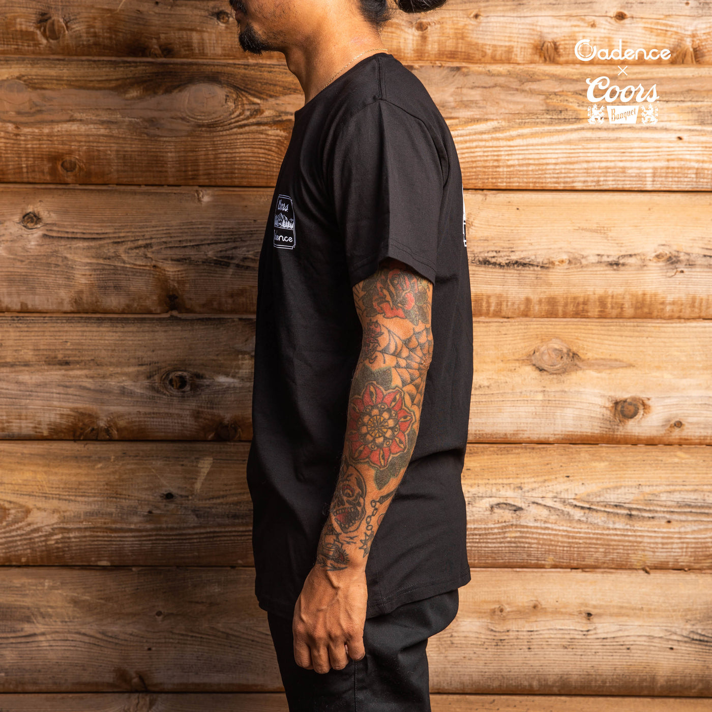 Cadence X Coors Banquet Mountain T-Shirt [Black]