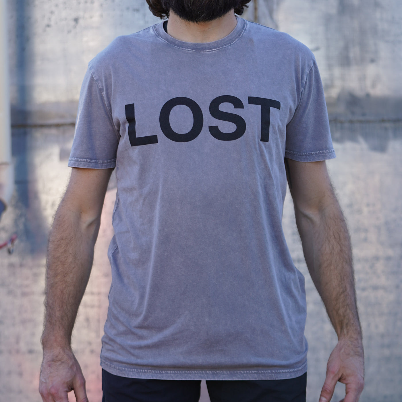 Get Lost T-Shirt [Stone Grey]