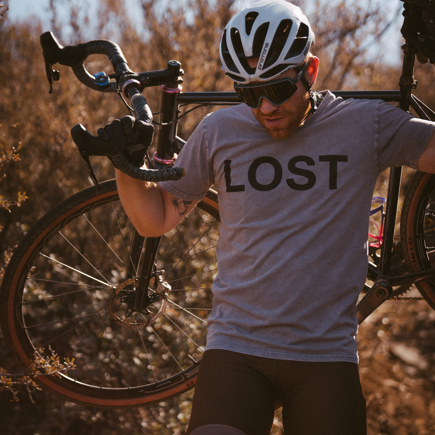 Get Lost T-Shirt [Stone Grey]