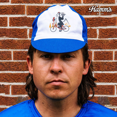 HAMM'S Cycling Cap [Blue/White]