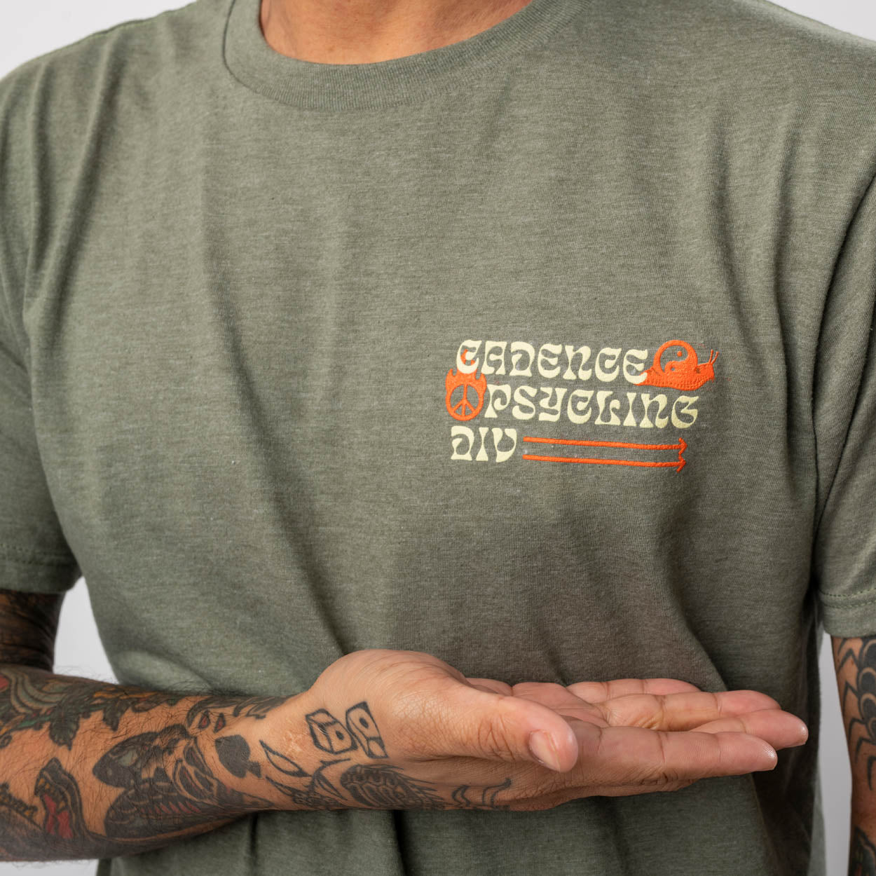 Zorched S/S Tee [Heather Olive]