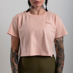 Highland Women's Crop Top - [Pale Pink]
