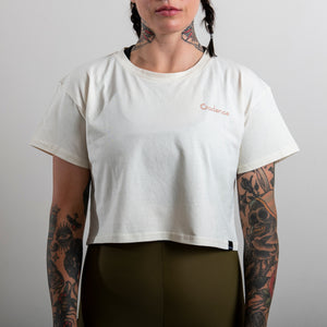 Highland Women's Crop Top - [Natural]