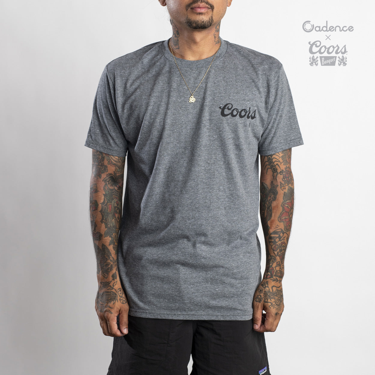 Coors Barley S/S Tee [Heather Charcoal] – Cadence Collection