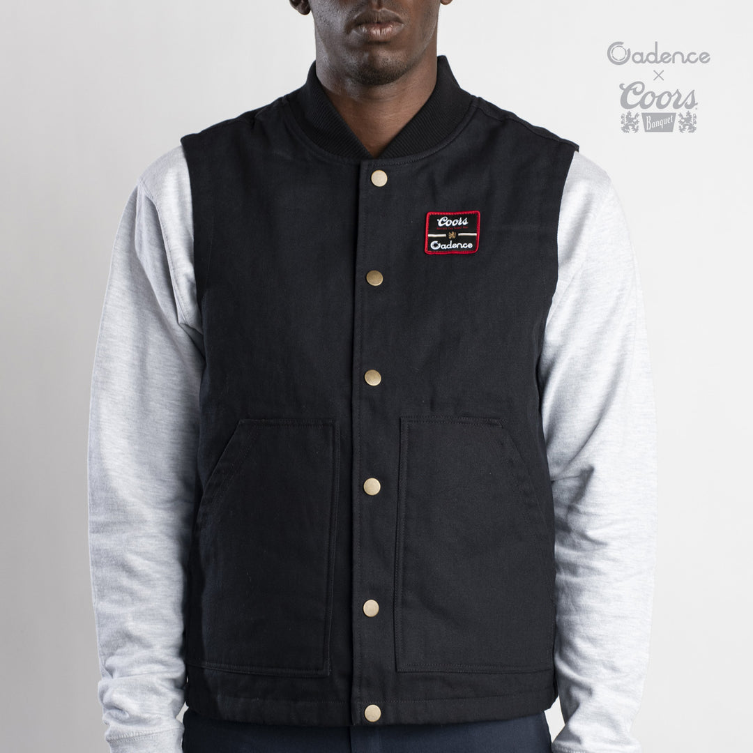 Coors Barley Workwear Vest [Black] – Cadence Collection